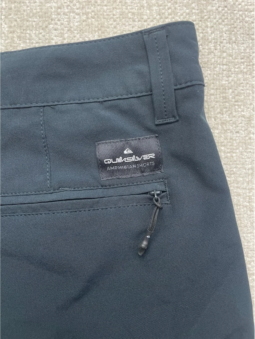 Quiksilver Amphibian Black Shorts Size 28
